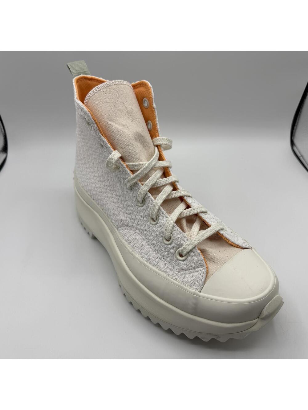 Converse Run Star Hike Peach Dream Orange Haven Egret A03838C Women 11.5 Men 10 - Picture 12 of 14